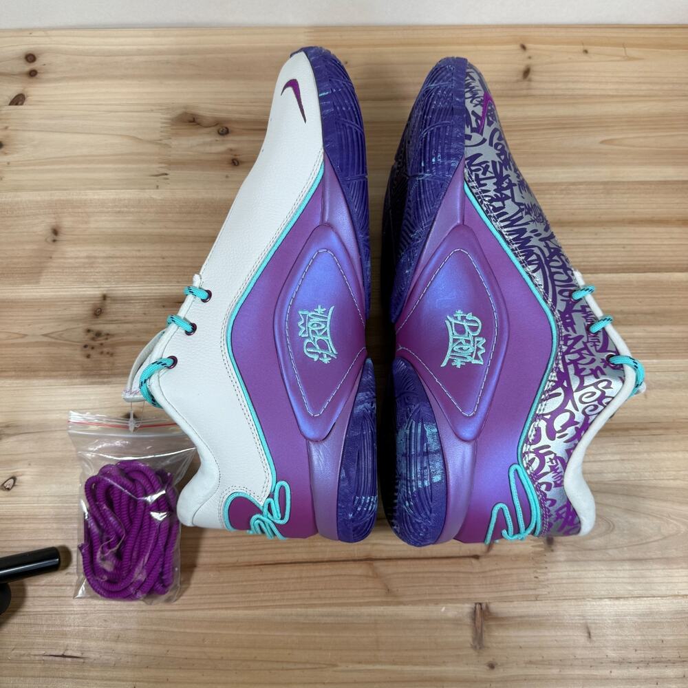Nike LeBron XXII 22 Frozen Grapes Vivid Purple Soft Pearl HV8454-001 Mens 11.5 - Picture 5 of 10